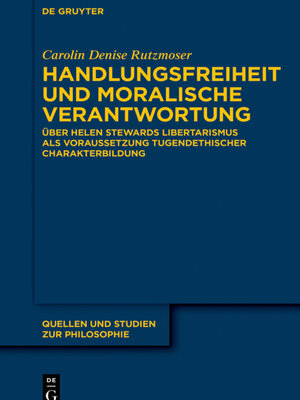 cover image of Handlungsfreiheit und moralische Verantwortung